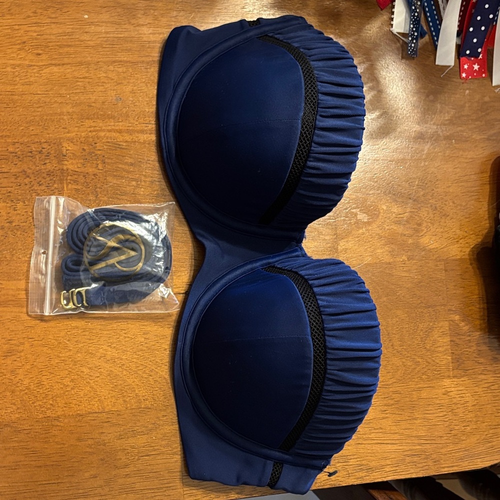 Victoria's Secret Navy Blue Bikini Top